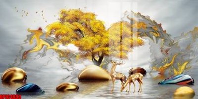 File in trần file tranh bộ decor in treo tường tráng gương OPIC4603 (bản gốc) trời sao