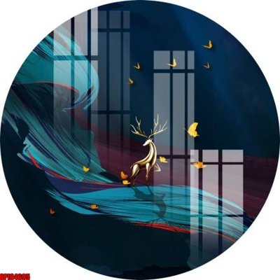 File tranh file tranh bộ decor in treo tường tráng gương OPIC4695 (gốc) chủ đề thiên nhiên