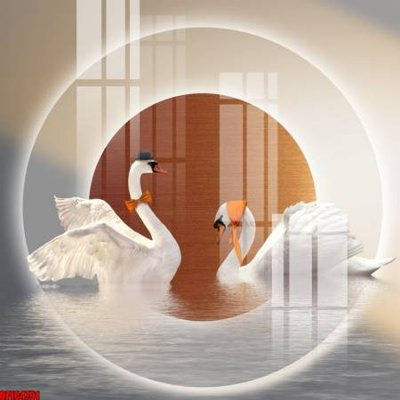 Download file tranh file tranh bộ decor in treo tường tráng gương OPIC4791 (file gốc PSD)