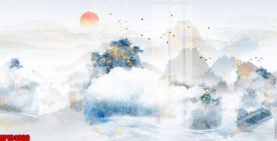 File tranh gốc PSD file tranh bộ decor in treo tường tráng gương OPIC4860 còn nguyên layer