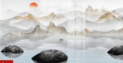 File gốc file tranh bộ decor in treo tường tráng gương OPIC4863 (in lụa) cao cấp