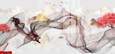 Ảnh gốc file in lụa file tranh bộ decor in treo tường tráng gương OPIC4875 chi tiết