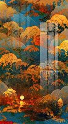 File gốc file tranh bộ decor in treo tường tráng gương OPIC4916 (phong cách) tối giản