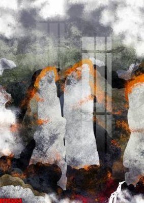 Download file file tranh bộ decor in treo tường tráng gương OPIC5054 (gốc) in mica bàn thờ