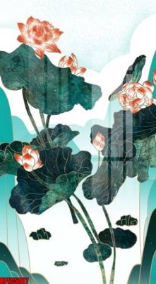 File ảnh file tranh bộ decor in treo tường tráng gương OPIC5077 (gốc) trang trí khách sạn