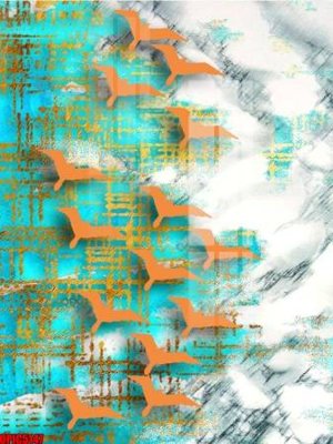 File tranh gốc file tranh bộ decor in treo tường tráng gương OPIC5147 (bản đẹp) độc quyền