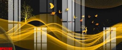 File gốc file tranh bộ decor in treo tường tráng gương OPIC5182 (ảnh rõ nét) để in