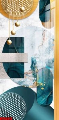 Hình ảnh file gốc file tranh bộ decor in treo tường tráng gương OPIC5213 cho in UV