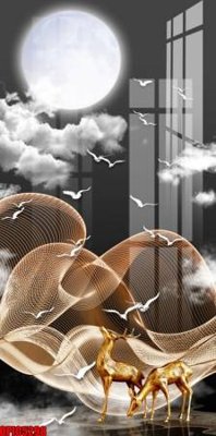 File tranh file tranh bộ decor in treo tường tráng gương OPIC5298 (ảnh gốc) sắc nét hoàn hảo