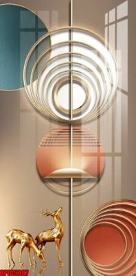 File gốc file tranh bộ decor in treo tường tráng gương OPIC5307 (PNG) trong suốt (transparent)