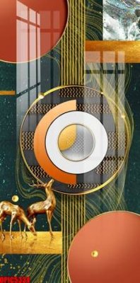 Tải file file tranh bộ decor in treo tường tráng gương OPIC5334 (ảnh gốc) in gạch men