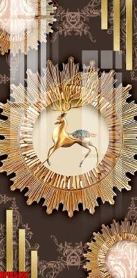 File tranh gốc file tranh bộ decor in treo tường tráng gương OPIC5437 (sắc nét từng chi tiết)