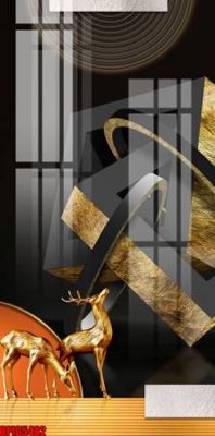 File PSD file tranh bộ decor in treo tường tráng gương OPIC5482 (gốc) nhiều lớp (multi-layer)