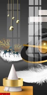 Tải file file tranh bộ decor in treo tường tráng gương OPIC5483 (gốc) in tranh tráng gương