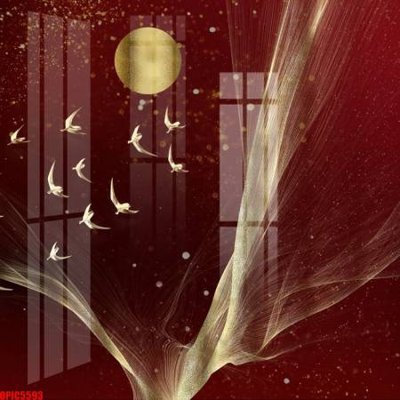 File ảnh file tranh bộ decor in treo tường tráng gương OPIC5593 (gốc) in biển hiệu