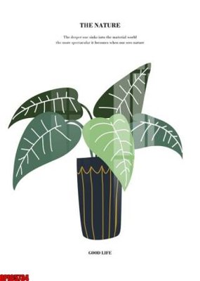 File gốc file tranh bộ decor in treo tường tráng gương OPIC5734 (in lụa) trang trí tường