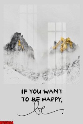 File tranh file tranh bộ decor in treo tường tráng gương OPIC5834 (gốc) in film