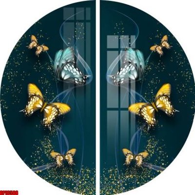 File ảnh file tranh bộ decor in treo tường tráng gương OPIC588 (gốc) in biển hiệu