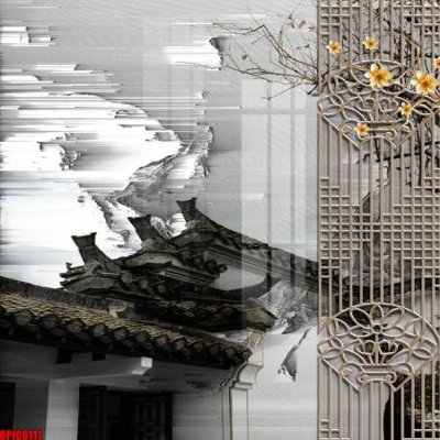 Ảnh gốc file tranh bộ decor in treo tường tráng gương OPIC6111 (độ nét cao) in tráng gương