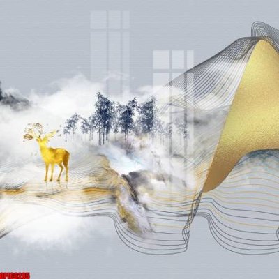 File gốc file tranh bộ decor in treo tường tráng gương OPIC6285 (in lụa) tranh thuận buồm