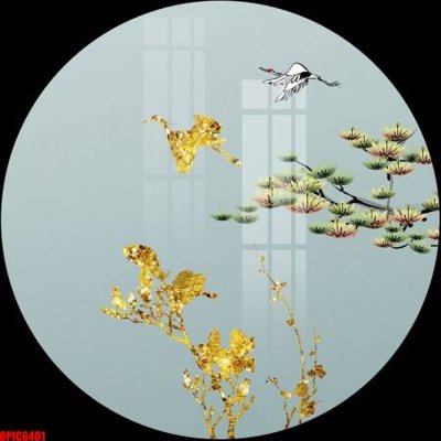 File PSD file tranh bộ decor in treo tường tráng gương OPIC6401 (gốc) nhiều lớp (multi-layer)