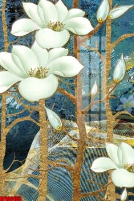 File tranh file tranh bộ decor in treo tường tráng gương OPIC6453 (gốc) chủ đề thành phố