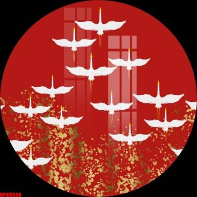 File in mica file tranh bộ decor in treo tường tráng gương OPIC6550 (bản gốc) sắc sảo