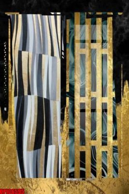 Tải file file tranh bộ decor in treo tường tráng gương OPIC6595 (gốc) làm file thiết kế