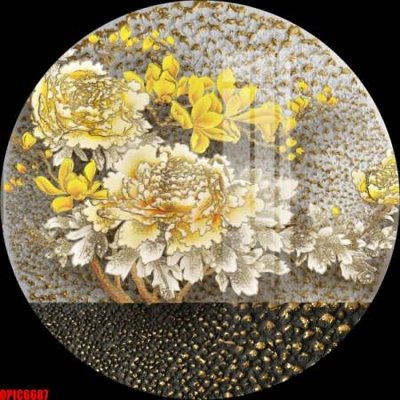 File gốc in ấn file tranh bộ decor in treo tường tráng gương OPIC6687 chuẩn màu CMYK