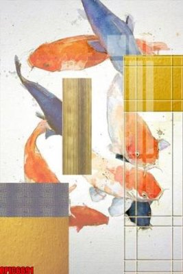 Tải file file tranh bộ decor in treo tường tráng gương OPIC6691 (gốc) làm tranh treo tường