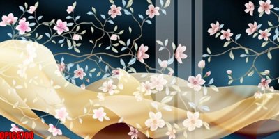 File gốc in mica file tranh bộ decor in treo tường tráng gương OPIC6700 chất lượng