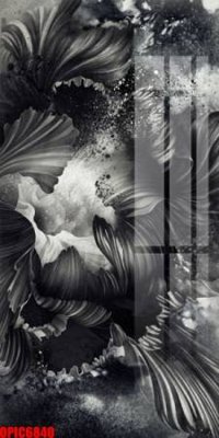 File gốc file tranh bộ decor in treo tường tráng gương OPIC6840 (cho in UV) siêu nét