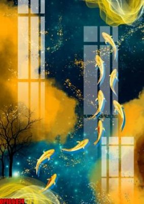 Mua file tranh gốc file tranh bộ decor in treo tường tráng gương OPIC6874 tại Filetranh.com