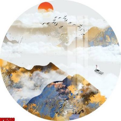 File tranh file tranh bộ decor in treo tường tráng gương OPIC7039 (bản gốc) treo phòng ăn