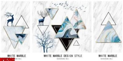 Tải file file tranh bộ decor in treo tường tráng gương OPIC7092 (gốc) chủ đề tâm linh