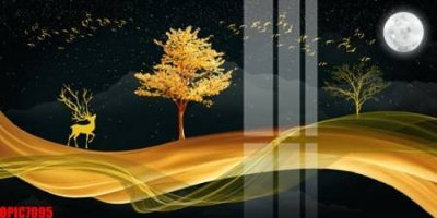 File tranh file tranh bộ decor in treo tường tráng gương OPIC7095 (ảnh gốc) in trần nhà