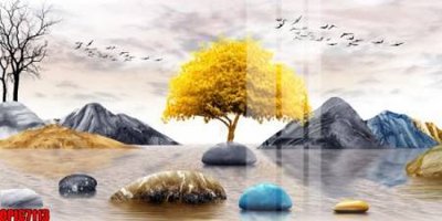 Tải file file tranh bộ decor in treo tường tráng gương OPIC7113 (gốc) in ấn chất lượng