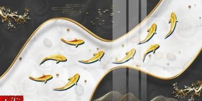 File gốc file tranh bộ decor in treo tường tráng gương OPIC7125 (phiên bản chuẩn) để in ấn