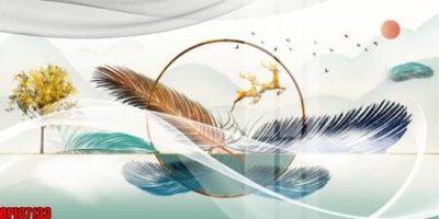 File tranh file tranh bộ decor in treo tường tráng gương OPIC7133 (bản gốc) in lụa 3D