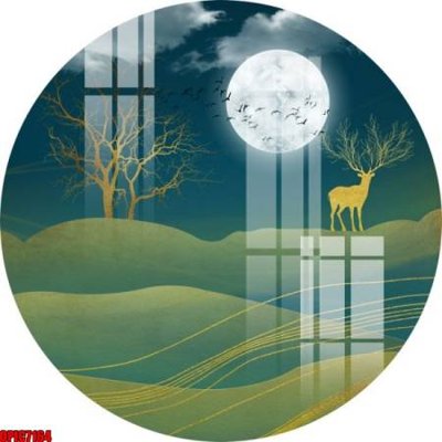 Tải file file tranh bộ decor in treo tường tráng gương OPIC7164 (gốc) in ấn ngay lập tức