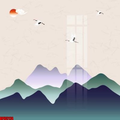 Mua file tranh gốc file tranh bộ decor in treo tường tráng gương OPIC7174 tại Filetranh.com