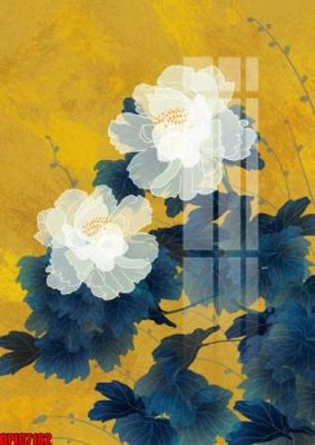 Ảnh gốc file in lụa file tranh bộ decor in treo tường tráng gương OPIC7182 chi tiết