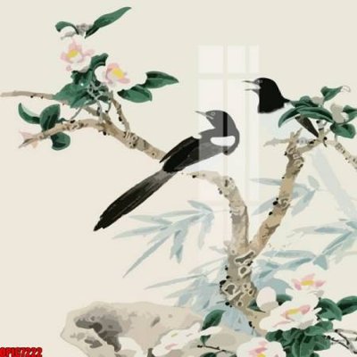 Hình ảnh file gốc file tranh bộ decor in treo tường tráng gương OPIC7222 cho in UV