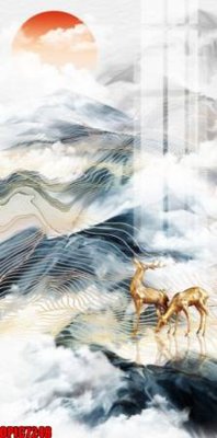 Download file tranh file tranh bộ decor in treo tường tráng gương OPIC7248 (file gốc PSD)