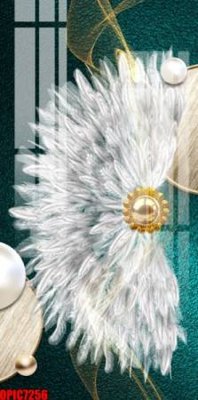 File PSD file tranh bộ decor in treo tường tráng gương OPIC7256 (nguyên bản) cho thiết kế