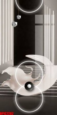 Download file gốc file tranh bộ decor in treo tường tráng gương OPIC7282 (in lụa) nghệ thuật
