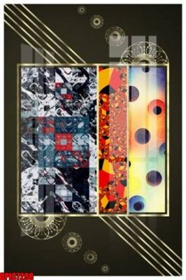 Tải file gốc file tranh bộ decor in treo tường tráng gương OPIC7298 (in khổ lớn) không vỡ