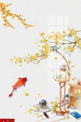 File gốc file tranh bộ decor in treo tường tráng gương OPIC7362 (in lụa) tranh mã đáo