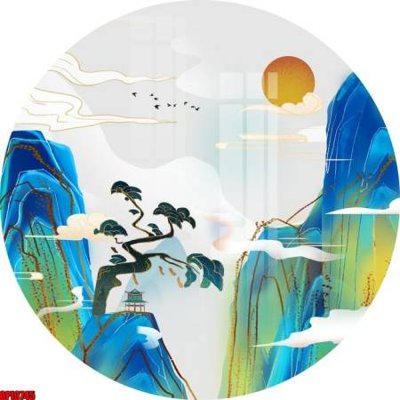 File in trần file tranh bộ decor in treo tường tráng gương OPIC745 (bản gốc) trời sao