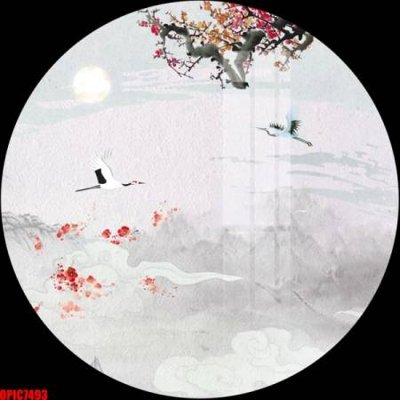 File gốc file tranh bộ decor in treo tường tráng gương OPIC7493 (in lụa) chi tiết cao